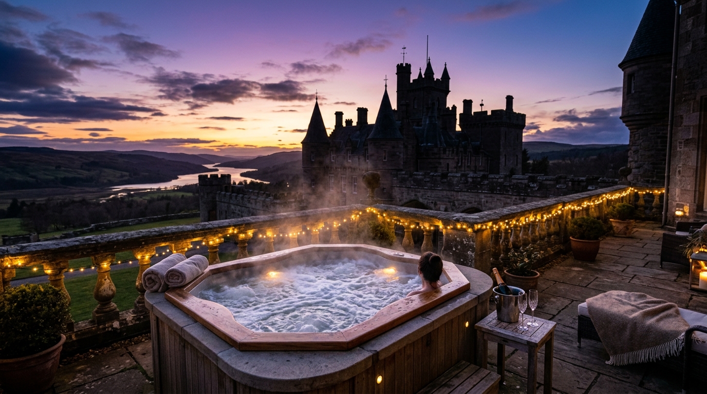 Best Castles with Hot Tubs in the UK