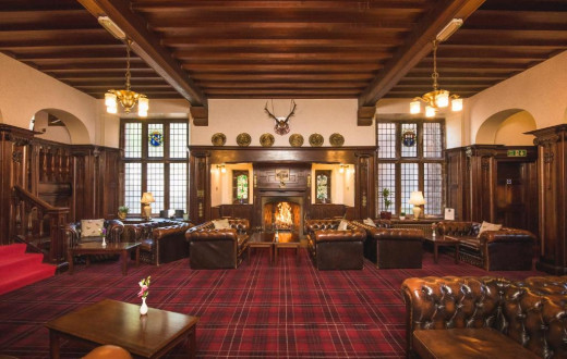 Enjoy a peaceful stay in a room at Friars Carse