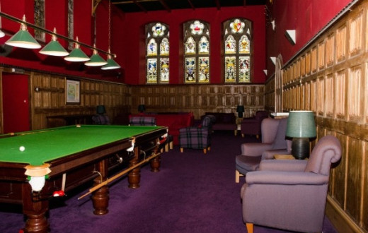 with beautiful architecture that felt cozy and inviting. The entire vibe of the abbey was nostalgic