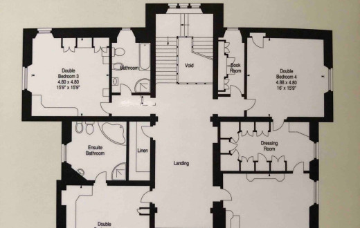 Neo Jacobite home in 1.5 acres near stirling
