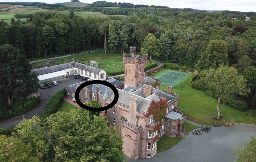 West Wing of a Scottish 'Castle'