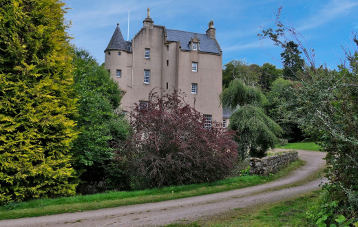 East Wing of Fairy-Tale Lickleyhead Castle