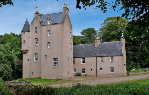 East Wing of Fairy-Tale Lickleyhead Castle