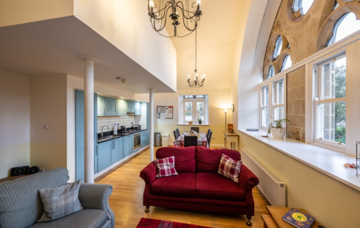 3-bedroom Loch Ness apartment in former Abbey!