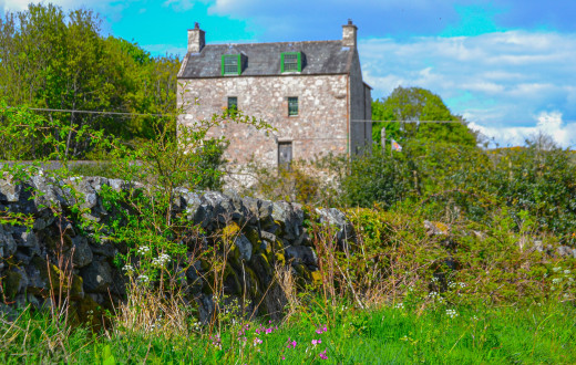 The Lady Maxwell Room at Buittle Castle Arts & Crafts Room in a Medieval Castle