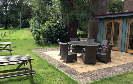 medieval castle. exclusive use of the grounds and castle
