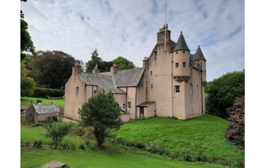 West Wing of Historic Fairytale Lickleyhead Castle