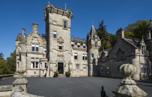 Kinnettles Castle by Glamis