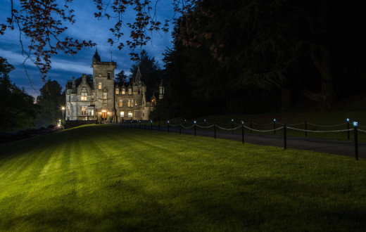 Kinnettles Castle by Glamis